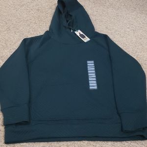 Womans quilted pullover